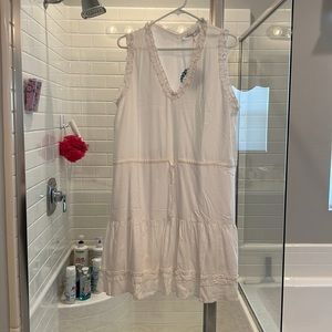Walker & Wade White Maddie Dress size L